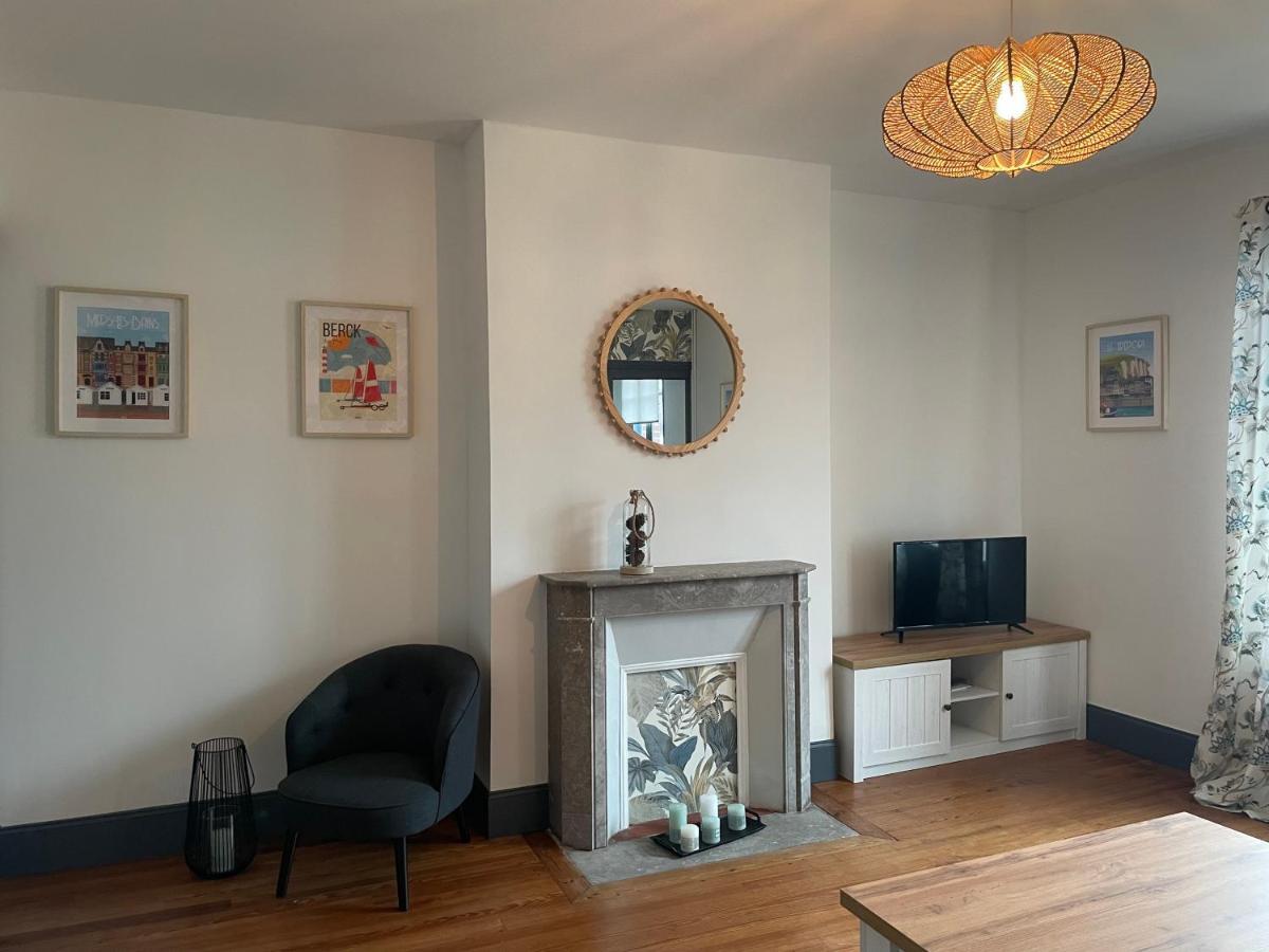 Appartement Avec Balcon Vue Mer, Tout Equipe Mers-les-Bains Exteriör bild